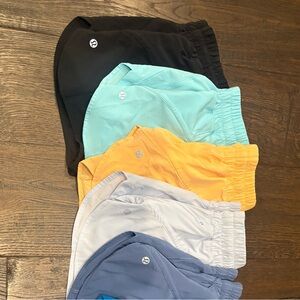 Lululemon High Rise Track That Shorts 2.5” Lot